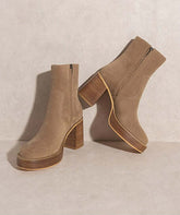Alexandra Platform Heeled Ankle Boots - Chic & Stylish, Boots, $ 99.00, A Moment Of Now™
